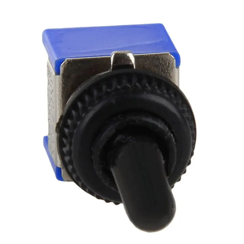 MTS203 AC ON / OFF / ON 3 DPDT Position Toggle Switch With Waterproof