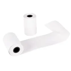 Rouleau de papier d'impression pour reçus thermiques, Lot de papier d'impression pour étiquettes, 57x40mm, pour imprimante Mobile POS 58mm, 1 pièce 