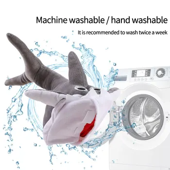 

Pet Plush Toys Shark Doll Training Snuffle Supplies Costing Energy Dog Slow Down Eating Feeder Non-Toxic And Safe, Easy To Wash