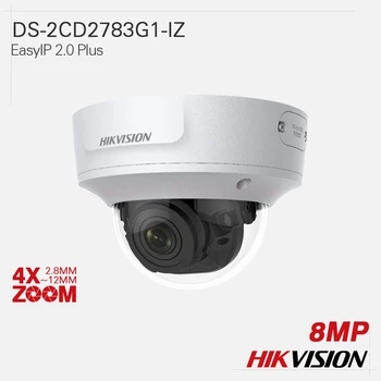 

Hikvision Original IP Camera DS-2CD2783G1-IZ EasyIP 2.0 Plus 4X ZOOM 4K 8MP H.265+ EXIR VF Dome All-metal IP67 IK10 120dB WDR