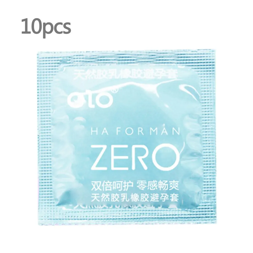 

OLO Super Smooth Ultra Thin Condoms Lubricated Natural Latex Condom Intimate Goods for Men Penis Sleeve Safer Contraception New
