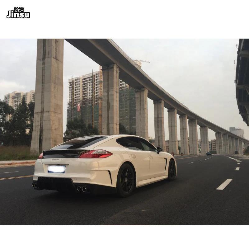 VORSTEINERNR стильный задний багажник из углеродного волокна для Porsche Panamera 970,1 2009-2013 в Стайлинг CF задний бампер спойлер крыло