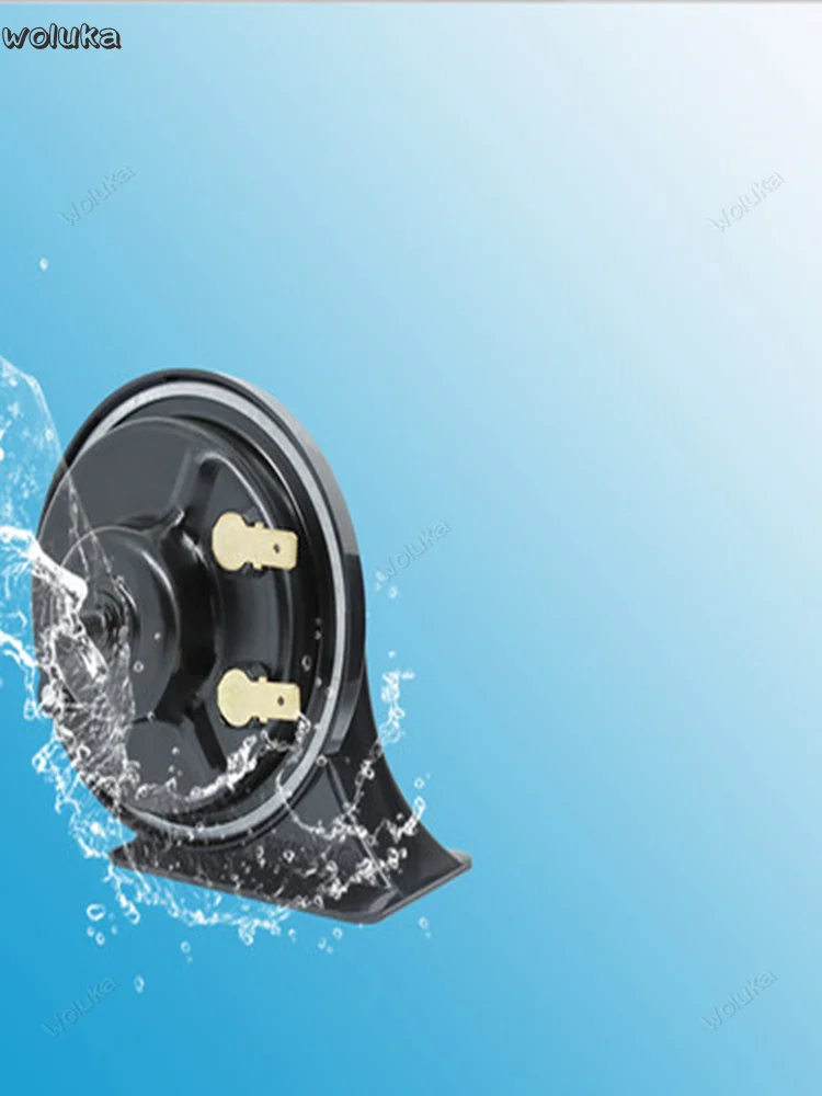 Snail horn car waterproof whistle super loud high and low double tone a pair 12V CD50 Q04