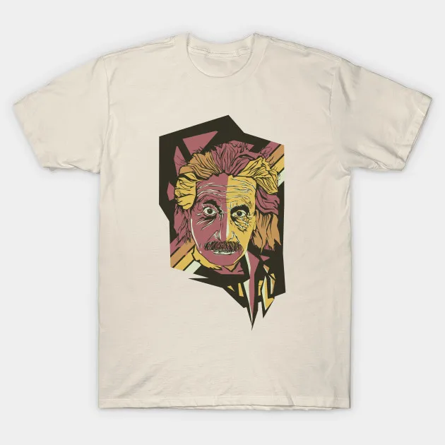 Мужская футболка Альберт Эйнштейн ASPOP Protanomaly стильная женская | одежда