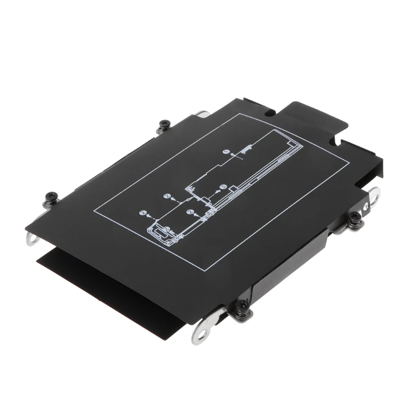 Laptop Accessory Hard Drive Bracket With 8 Screws For HP EliteBook 840 G1 G2 LX9A