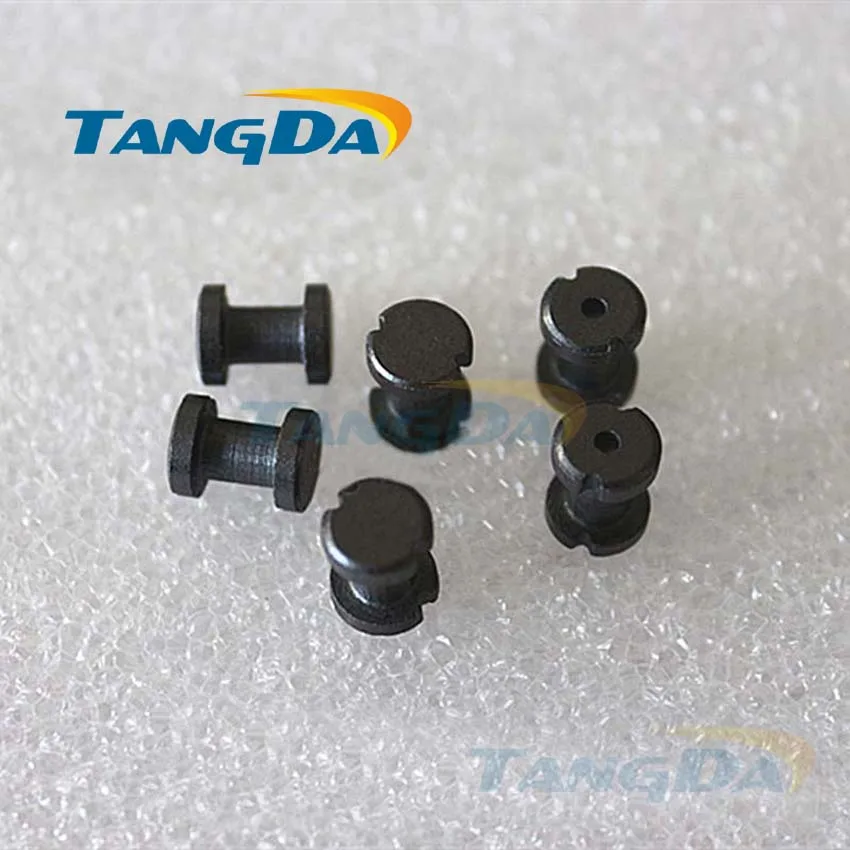 Tangda Dr7 * 9 Millimetri Dr Morbido Nucleo Di Ferrite In Trasformatore Induttore Nuclei Magnetici Tamburo Core Nel Mezzo Di Il Polo 4 Millimetri Una