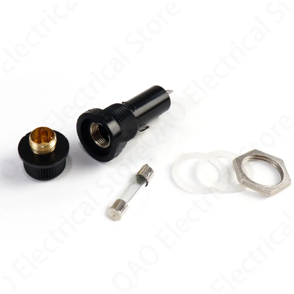 Fusibles, 100 Unidades De Tubo De Fusible De Vidrio De 250 V, 10 Tipos De 5 X 20 Mm Para Vehiculo