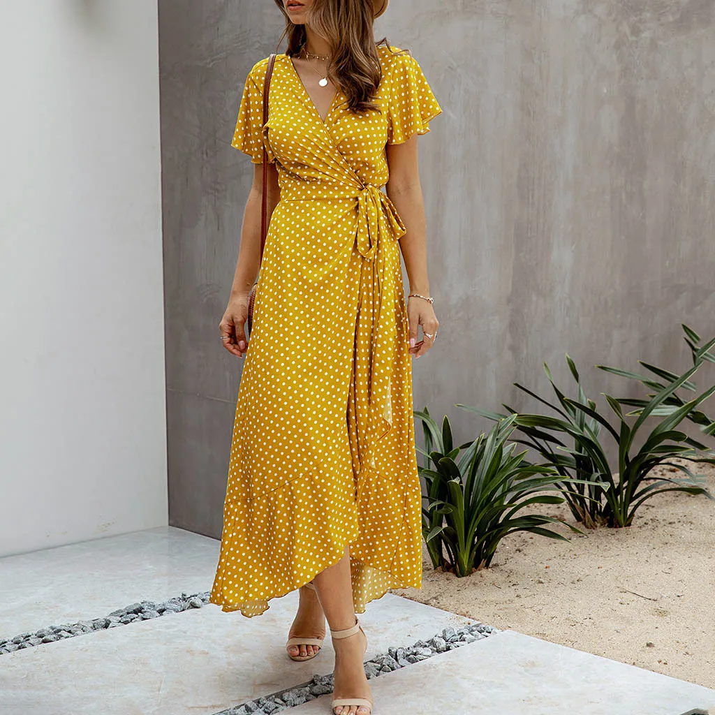 long fitted sundresses