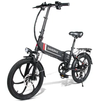 

[PL Direct] SAMEBIKE 7 Speed Moped 20LVXD30 48V 350W Folding Electric Bicycle 20 Inch Tire E-bike 80km Mileage Electric Bike