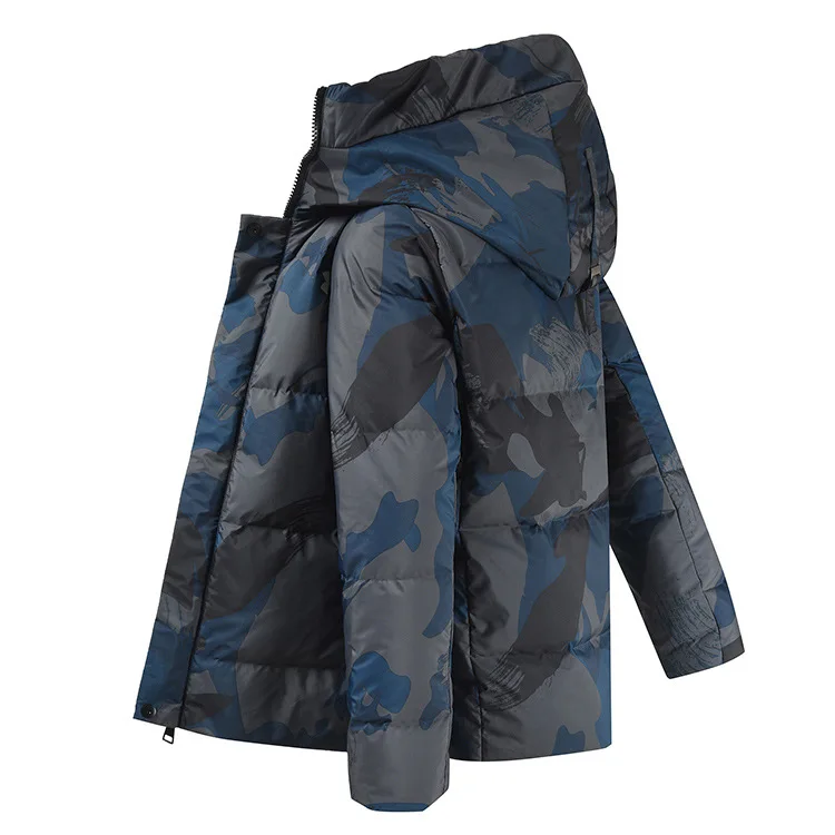 Canada Fashion Thick Camouflage down Jacket Men And Women down Feather Coat Hot Selling
