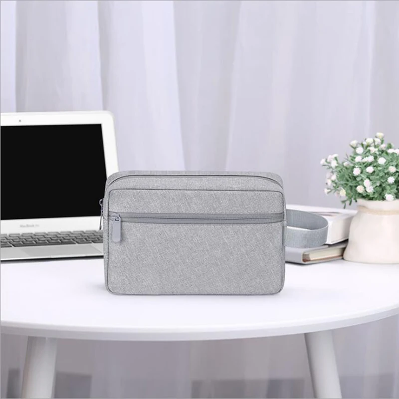 Portable Cable Organizer Travel Case,Universal Electronics Accessories Organizer Bag,Power Bank Pouch, Travel Gear Organizer