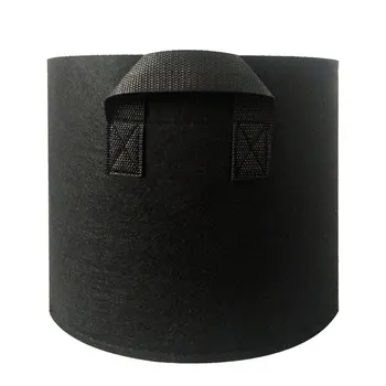 

2/5/7/10/15 Gallon Black Felt Pots Garden Plant Grow Bag Pouch Pot Container practical portable Container