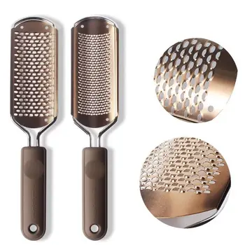 

Stainless Steel Foot Rasp File Foot Care Hard Dead Callus Remover Exfoliating Pedicure Reusable Easy Clean Pedicure Tools