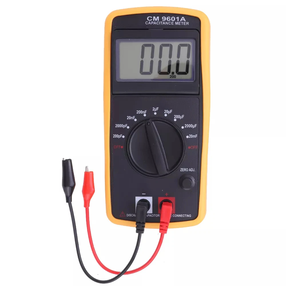 Портативный цифровой измеритель емкости профессиональный электрический тестер емкости определение емкости цифровой измеритель инструменты