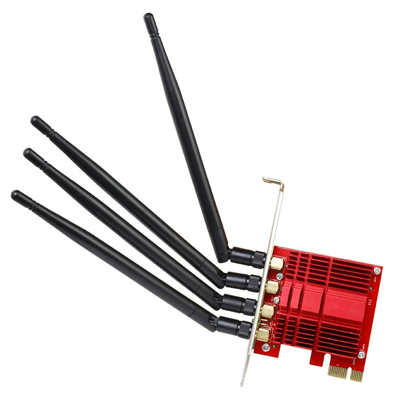 2019 Горячие AC1900 беспроводной PCI E сети карты двойной диапазон WiFi адаптер для