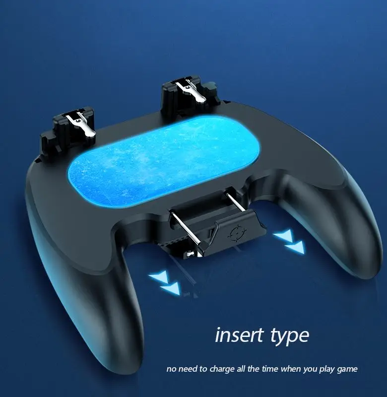 insert type H12 Супер игры управления Охлаждающие вентиляторы геймпады кулер для PUBG игра для мобильного телефона геймпад для смартфона джойстики Newwest - Цвет: insert type