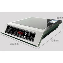 Электрическая Магнитная индукционная плита 3500 Вт с проводным управлением, встраиваемая варочная панель, горелка, водонепроницаемый чайник, чайник, котел, плита