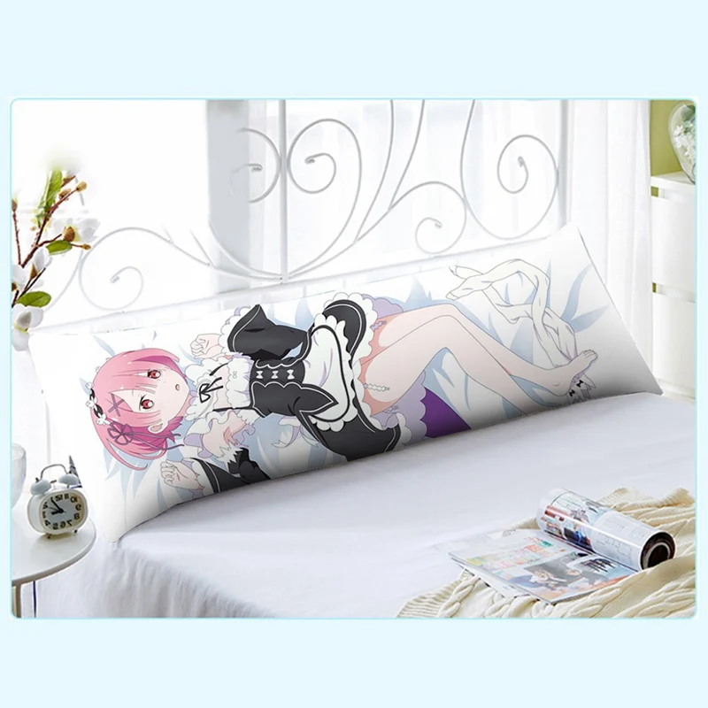 Наволочки с рисунком аниме RE ZERO Start Life in other World пикантное 3D двухстороннее