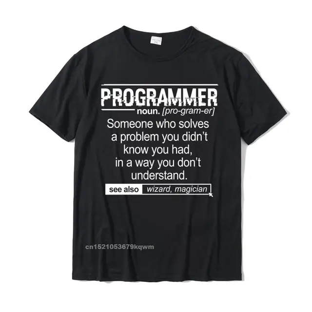Divertente programmatore significato Computer Coder mago mago Pullover  Camisas coupon maglietta da uomo maglietta in cotone maglietta  unica|T-Shirts| - AliExpress