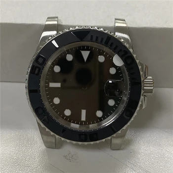 

40MM Watch Bezel Case Set Replacement Accessories for Japan 8215, 8200 for Mingzhu 2813, 3804 Movement