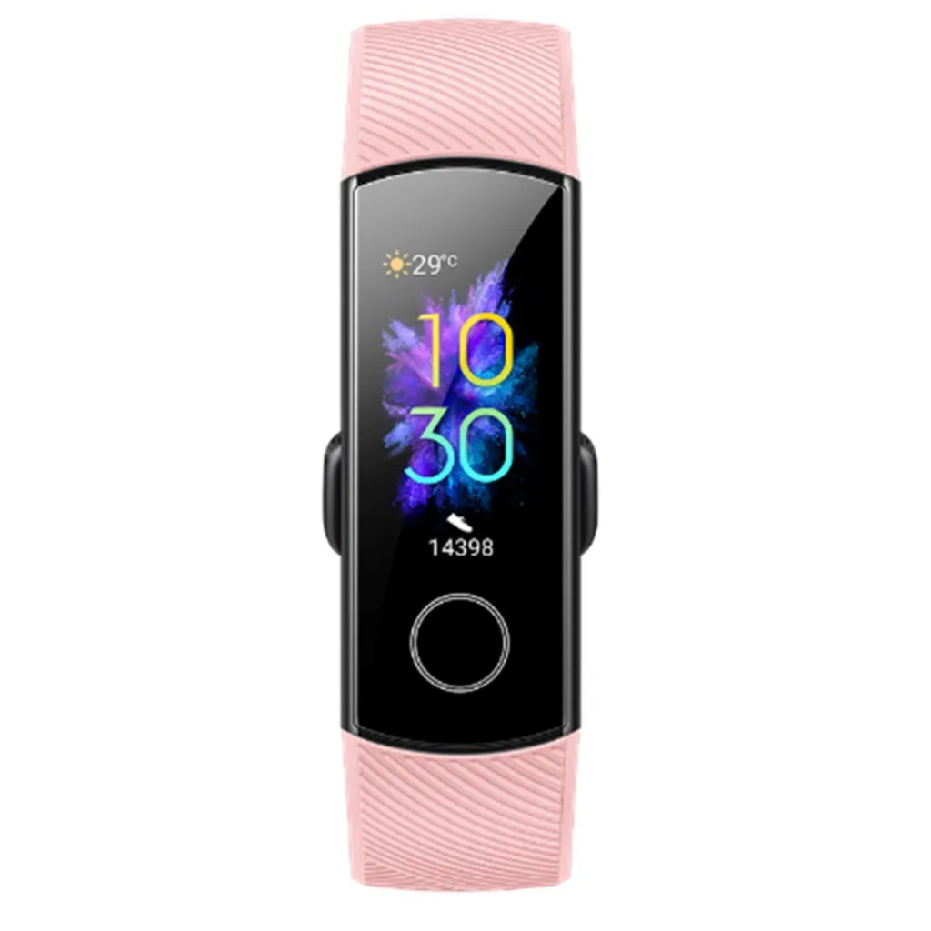 Для huawei Honor Band 5 Smartband AMOLED кислородный кровяный трекер спящий спортивный браслет навигатор часы ремешок фитнес-трекер# G20