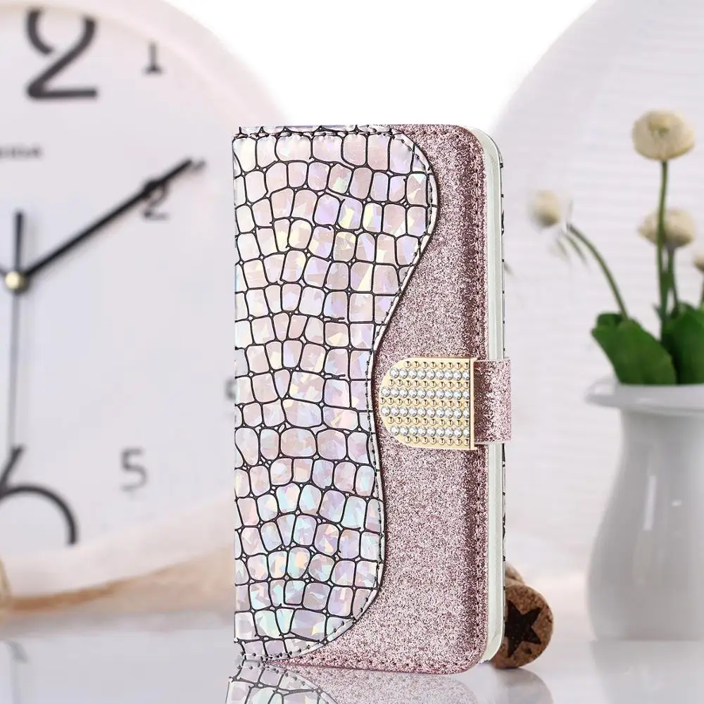 daxing Wallet Flip Case For Samsung Galaxy A20E Luxury shines cases for phone Cover Book case | Мобильные телефоны и