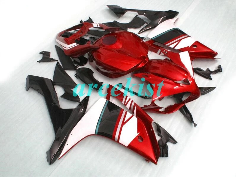 4 подарки ABS прессформы Мотоцикл Обтекатели подходит для Yamaha YZF-1000-R1 2007 2008 07 08 обтекатель кузова набор на заказ Красный хороший