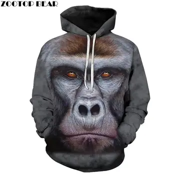 

Anime Monkey Sweatshirts Men Hoodies Animal Tracksuits 3D Pullover Printed Hoody Funny Coat Male Hoodie Asian size s-6xl