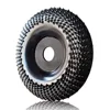 Grinder Wheel Disc 4 Inch Wood Shaping Wheel Wood Grinding Shaping Disk For Angle Grinders Power Tools 1