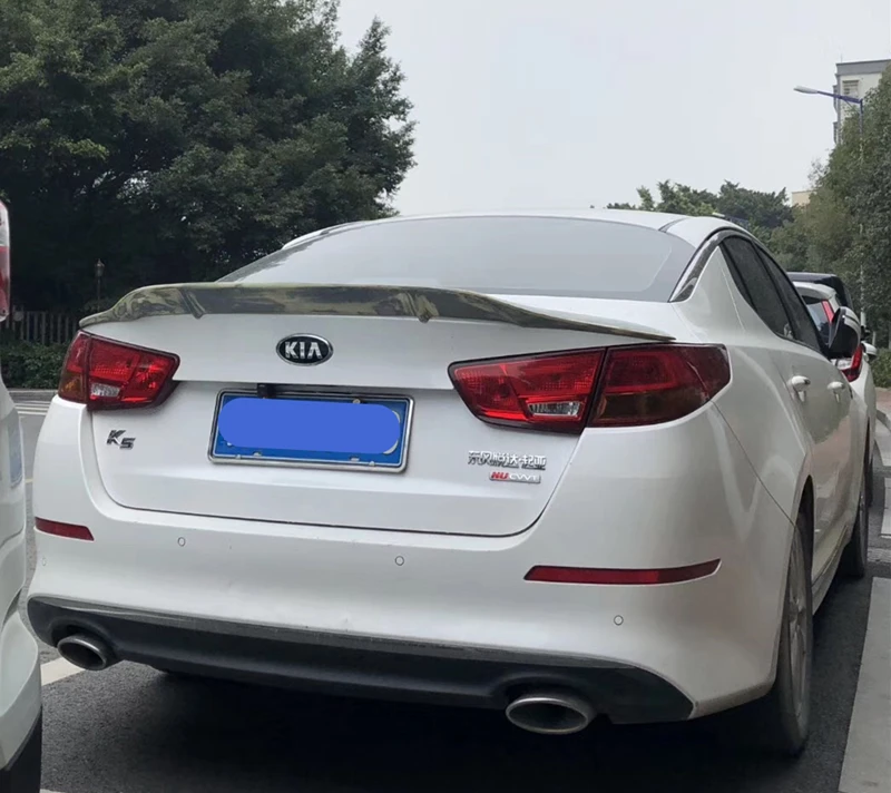 Для Kia K5/спойлер Optima углеродное волокно/FRP праймер заднее крыло r-тип спойлер, аксессуары