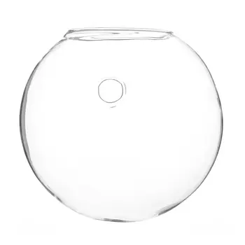 

High Quality 1PC High Borosilicate Glass Hanging Glass Flower Planter Vase Terrarium Container Home Garden Ball Decor