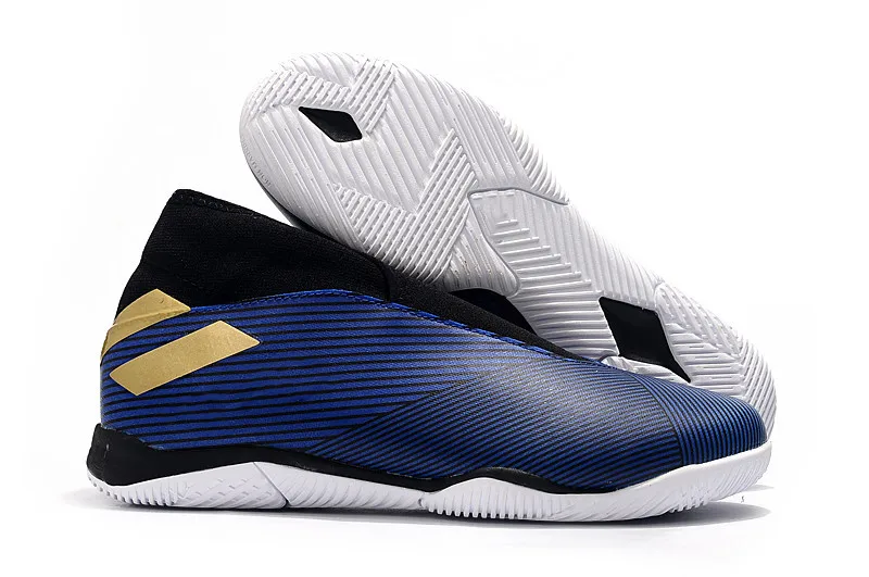 Мужские футбольные бутсы Nemeziz 19,3 Laceless FG TF футбольные бутсы с высоким голенищем Nemeziz messi 19,3 футбольные бутсы для улицы scarpe da