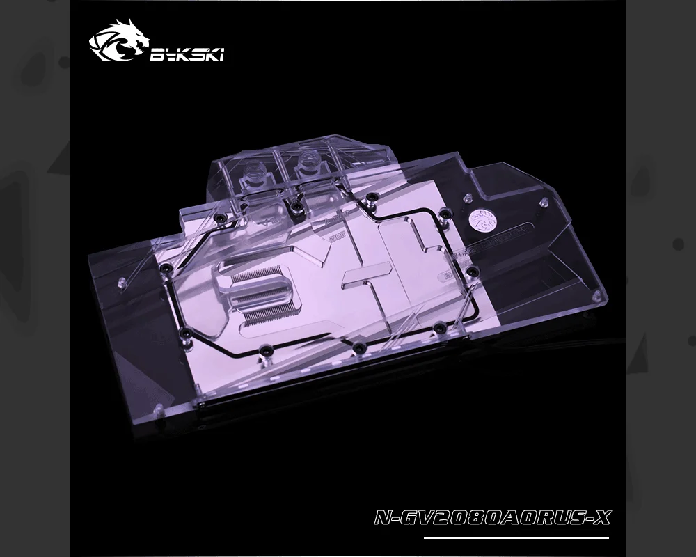 Bykski N-GV2080AORUS-X, полное покрытие видеокарты блок водяного охлаждения для Gigabyte AORUS RTX2080 Xtreme 8G/RTX2070 Xtreme