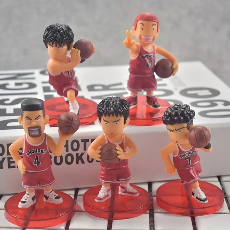 Slam Dunk украшения торта и украшения 5-баскетбольная команда баскетбольная тема пекарня Гараж Комплект Slam игрушка «Данк»