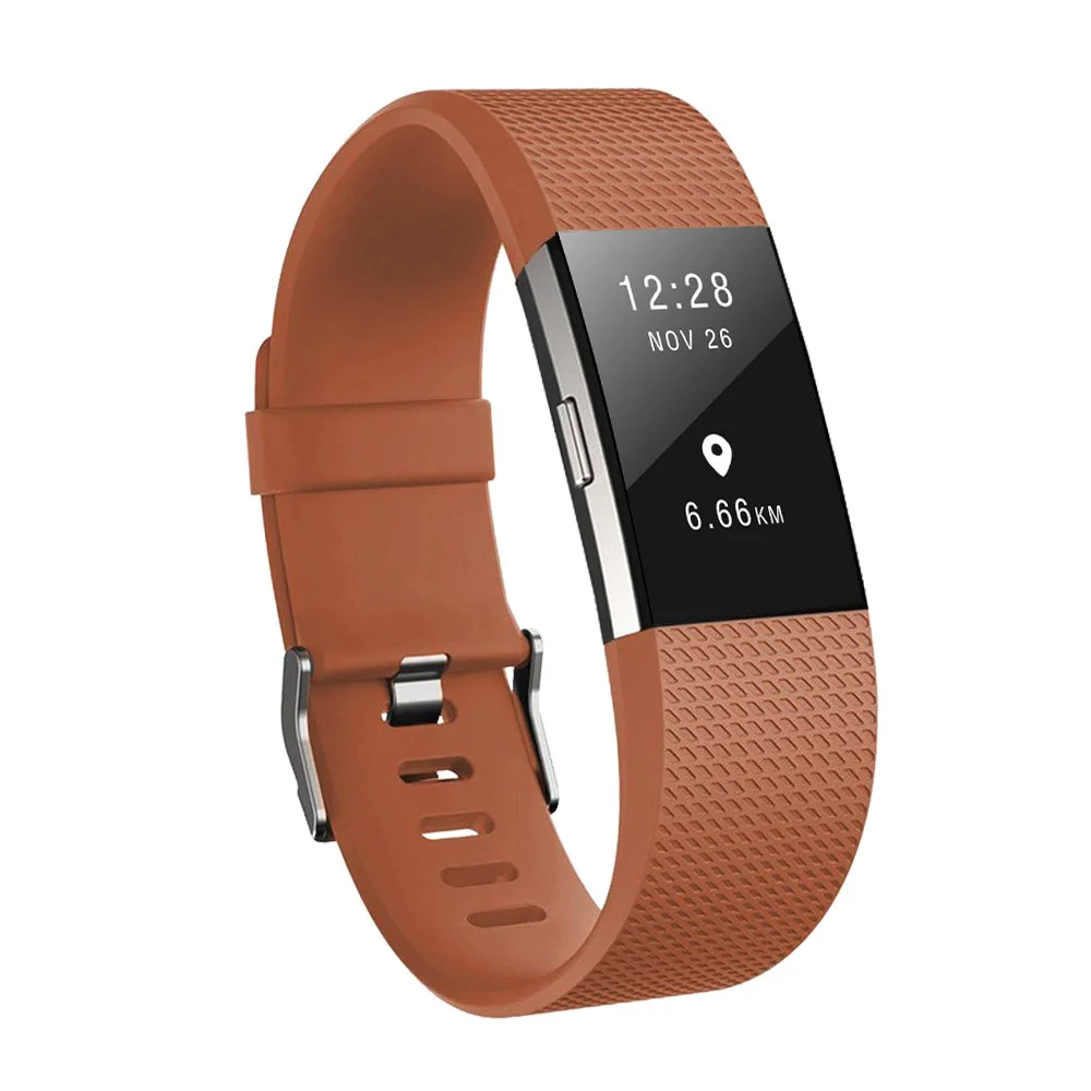 Baaletc сменные полосы для Fitbit Charge 2 силиконовые водонепроницаемые полосы для Fit bit Charge 2 Браслет маленький/большой