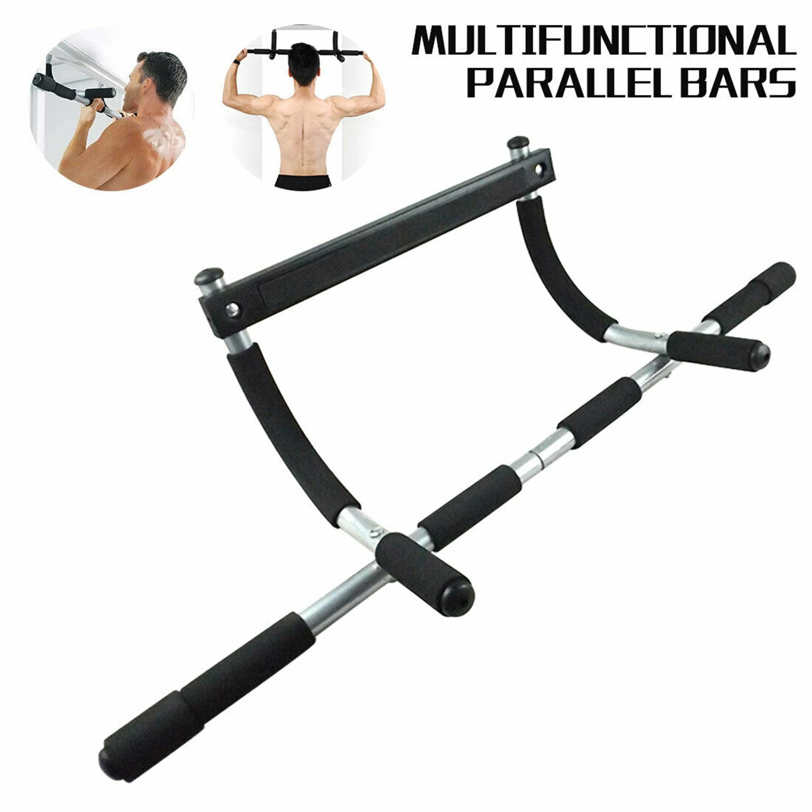 Doorway Pull Up Bar no Screw Gymnastic Chin Bars Dips Situps Pushups for Home Gym Exercise Workout Equipment | - Цена: US $5.72