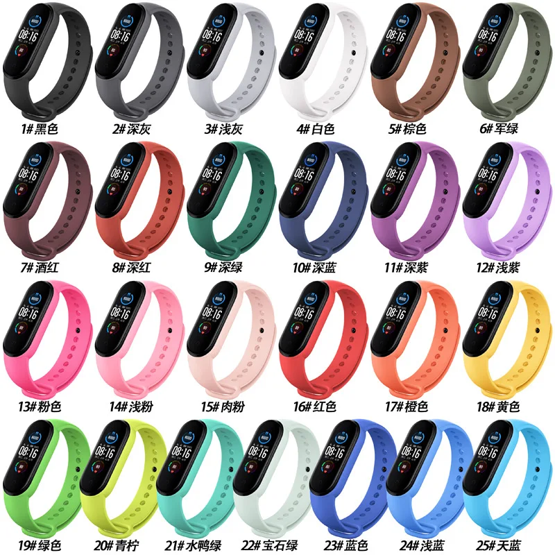 

Suitable for mi Band 5 strap smart mi Band 5 wrist strap mi band5 silicone replacement wrist strap
