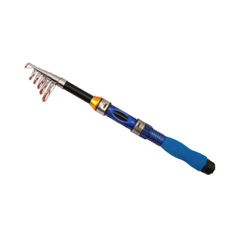 Fishing Rod portable Telescopic Ultra-light Pole Trip Mini-Long Launch-Remote Fishing Accessory