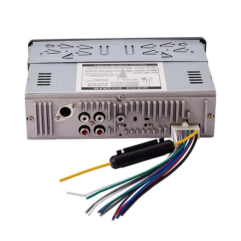 12V стерео fm-радио Mp3 плеер аудио Поддержка Bluetooth телефон с Usb/Sd/Mmc/Порты и разъёмы Автомобильная электроника встроено 1 Din