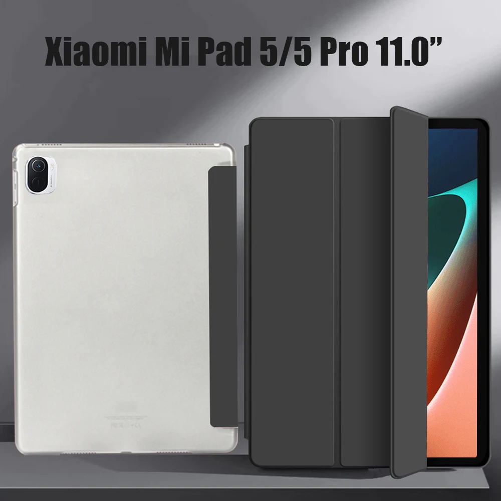 Чехол для планшета Xiaomi MiPad 5 Pro/Pad5 умный чехол MI PAD ультратонкий кожаный 5Pro тройного