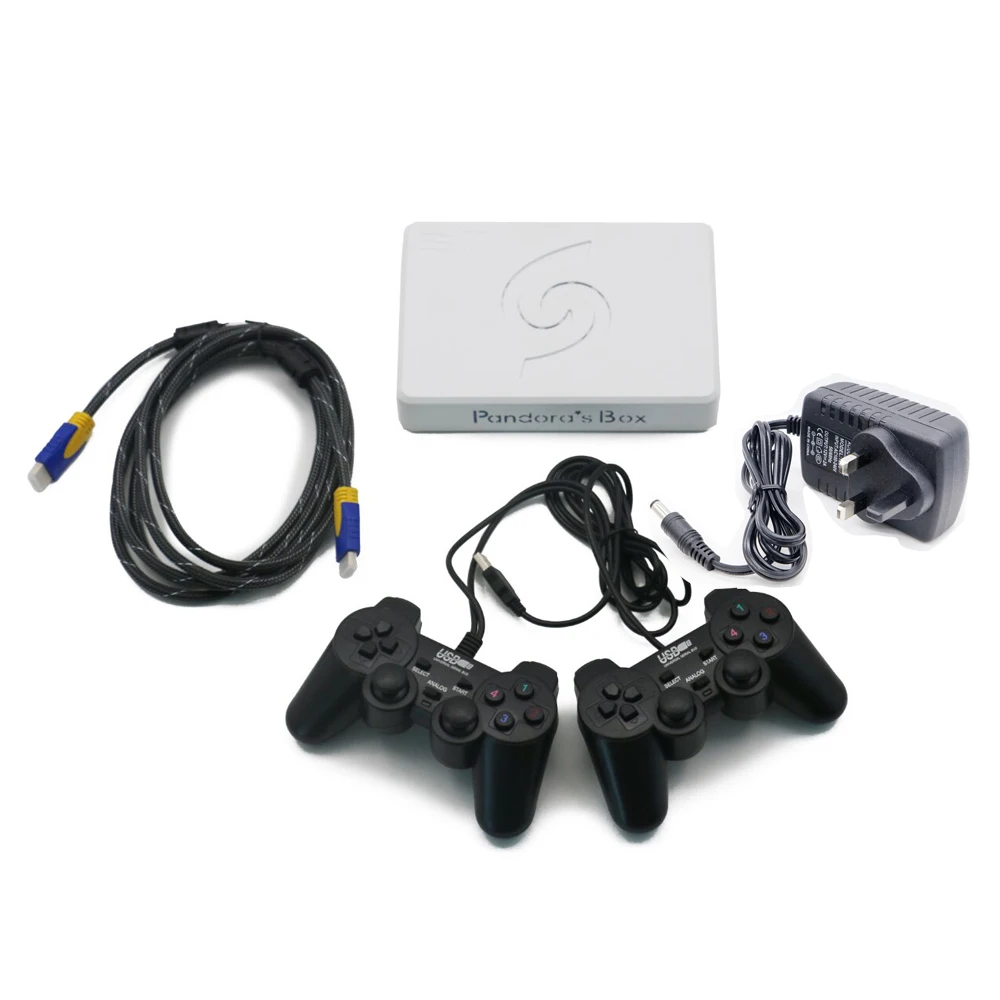 Двойной проводной геймпад HDMI VGA подключение ТВ ПК 2500 В 1 Поддержка 3D Tekken