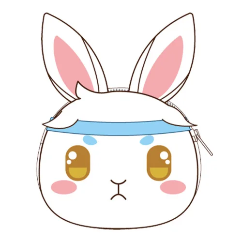 A Grandmaster of Demonic Cultivation Wei Wuxian Lan Wangji Косплей Кролик плюшевый Кошелек держатель для карт кошелек для монет мешок для денег подарок - Цвет: A