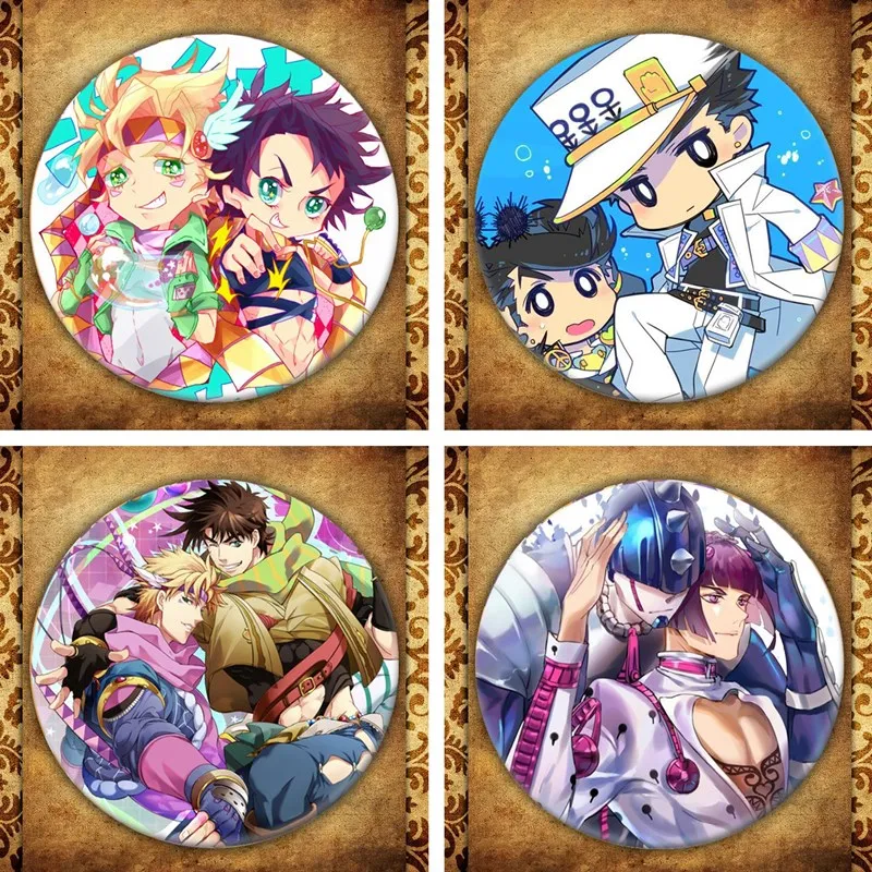 Аниме Jojo странные приключения значок косплея фигурка из аниме Astroboy (рюкзаки