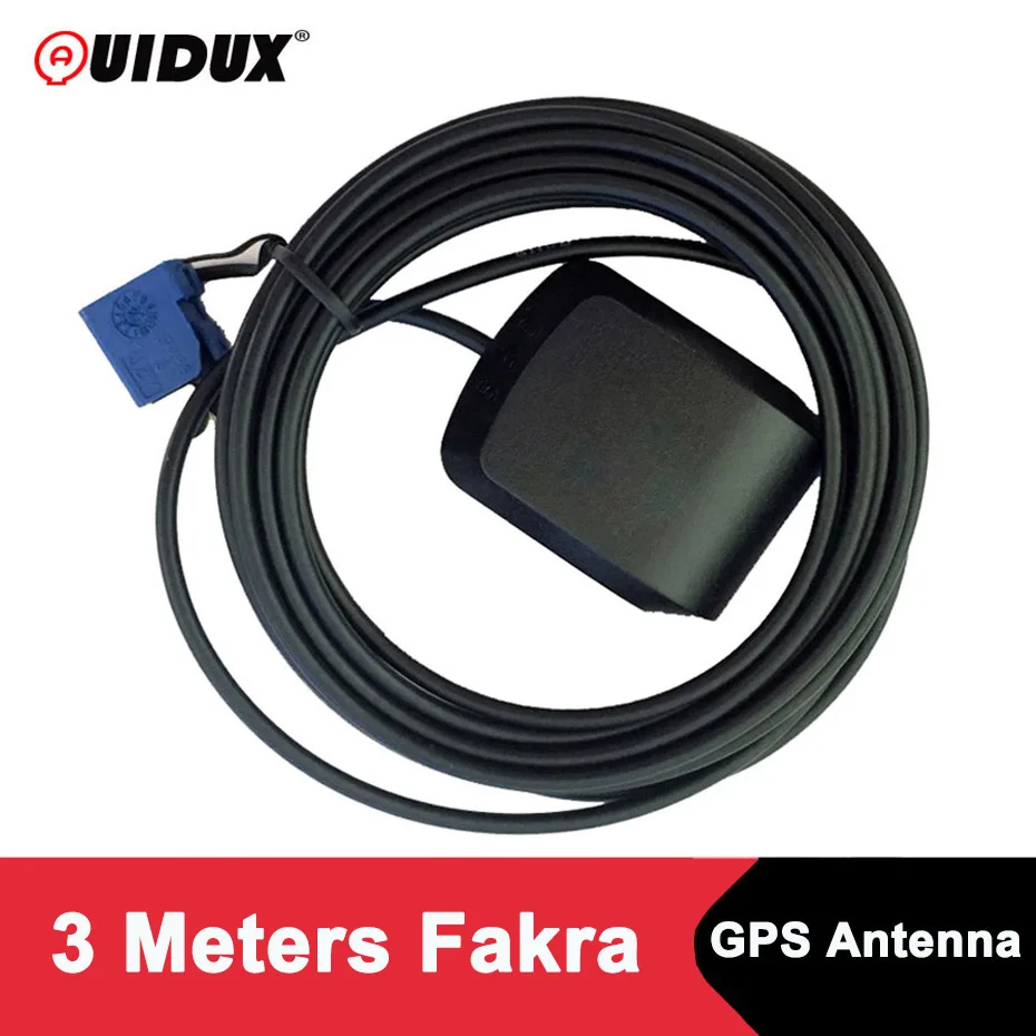 QUIDUX 25 шт./лот 3 метровая GPS антенна Fakra C прямоугольный для MFD2 RNS2 RNS E с низким уровнем