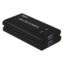 4K 1080P 60fps HD видео живое потоковое устройство HDMI к USB 3,0 карта захвата для PS3 PS4 телефон игры ТВ STB BOX видеокамера запись