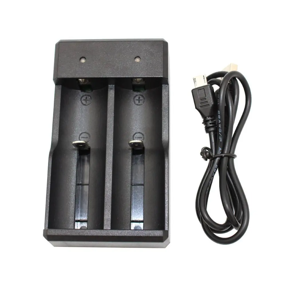 Многофункциональное умное usb-устройство для Батарея Зарядное устройство для 18650/18500/16340/14500 литий-ионный аккумулятор Батарея двойной слот Портативный Зарядное устройство по доступной цене