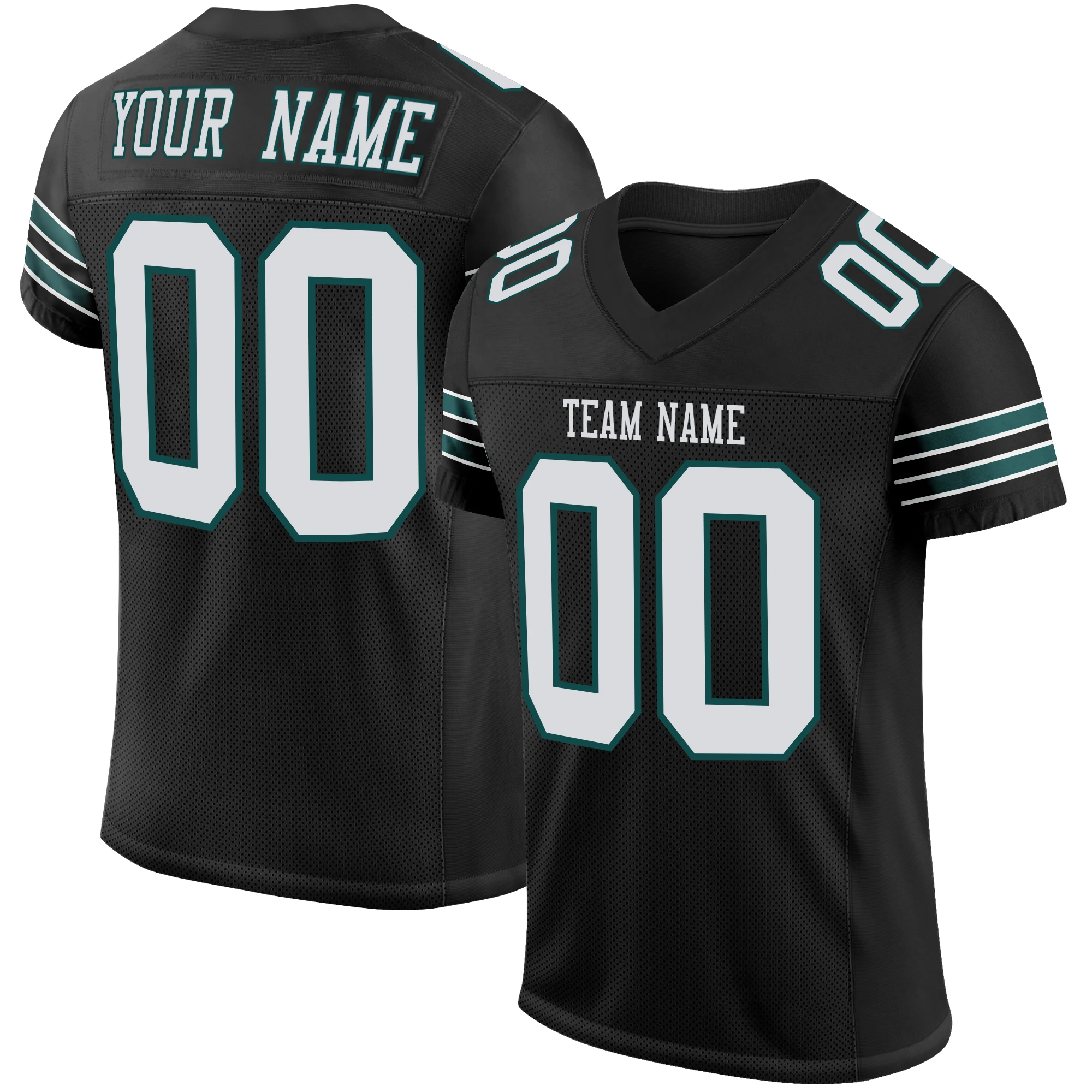 Customized Football Jerseys Half-Button Shirts Personalized Printed Letters Trey Lance Digital Rugby Training Uniforms Men's