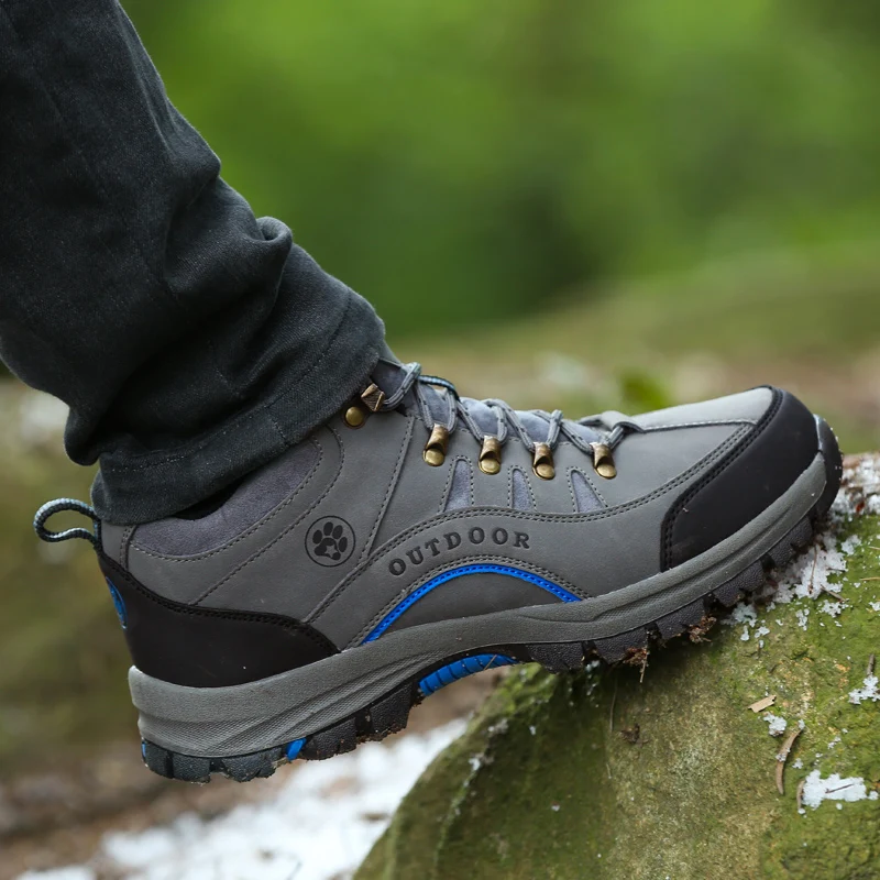 Мужская обувь из водонепроницаемого меха спортивные женские кроссовки большие