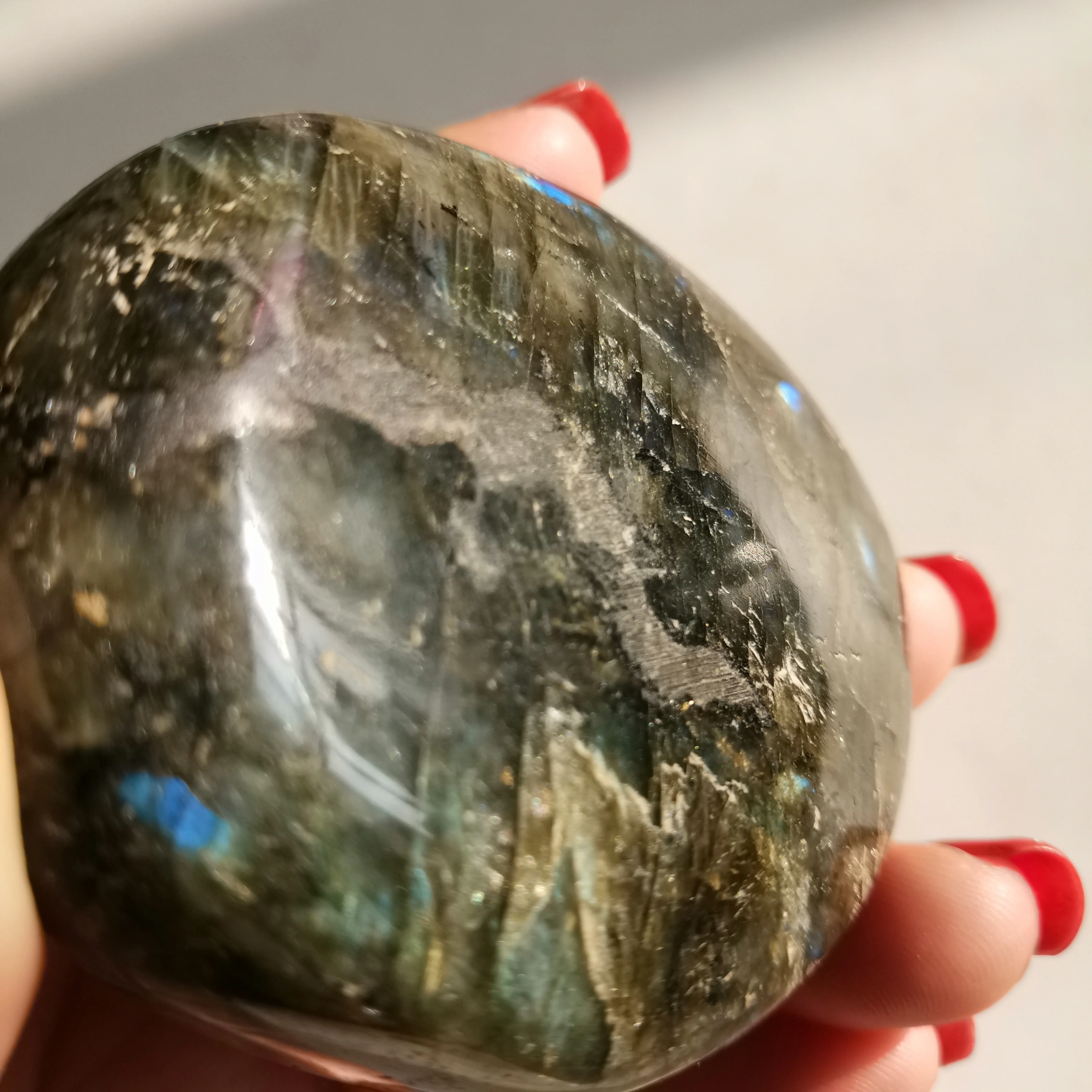 Непревзойденные натуральные камни Лабрадорита 139 г синий светильник Feldspar Золотой Лабрадор лунный камень Hecatolite минеральный образец# XT146