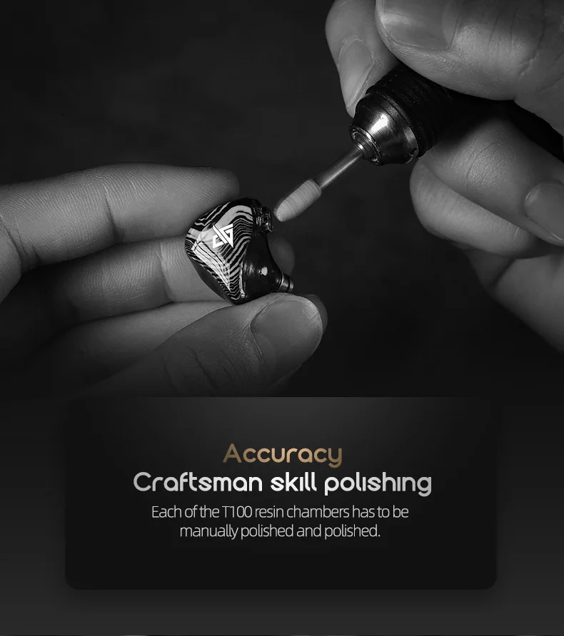 AUGLAMOUR T100 Graphene Динамический HiFi музыкальное контролирующее устройство DJ спортивные наушники-вкладыши 0,78 мм контактный съемный кабель RT3 F200 F300 T2 P1